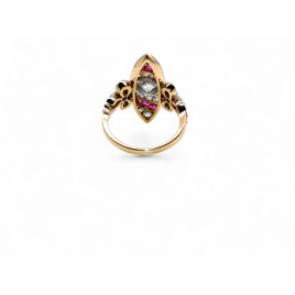 Bague Art-Nouveau Le Secret de la Marquise