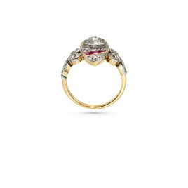 Bague Art-Nouveau Le Secret de la Marquise