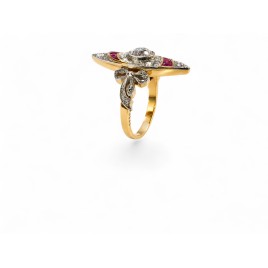 Bague Art-Nouveau Le Secret de la Marquise