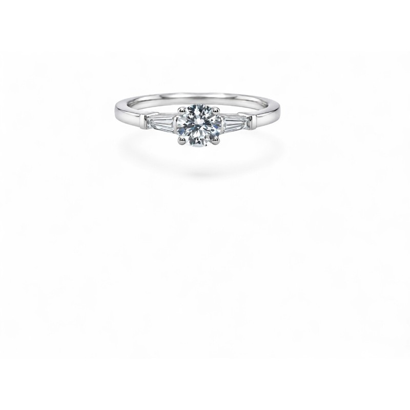 Bague Diamant Signature Lumière Messsika