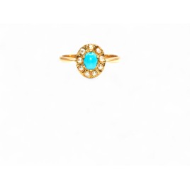 Bague Ancienne Bleu Impérial