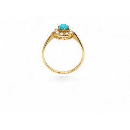 Bague Ancienne Bleu Impérial