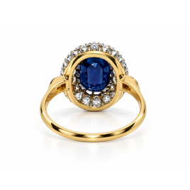 Bague Saphir La Pompadour Éternelle