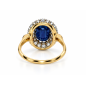 Bague Saphir La Pompadour Éternelle