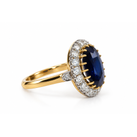 Bague Saphir La Pompadour Éternelle