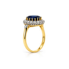 Bague Saphir La Pompadour Éternelle