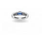 Bague Saphir Éclipse Bleue
