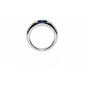 Bague Saphir Éclipse Bleue