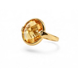 Bague Citrine L’Heure Dorée