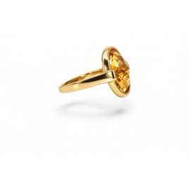 Bague Citrine L’Heure Dorée