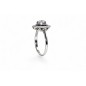 L'Heure Bleue – Bague Art Déco Saphirs Calibrés & Diamants