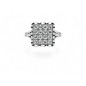 L'Éclat de Minuit – Bague Pavée de Diamants en Or Blanc