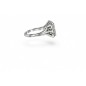 L'Éclat de Minuit – Bague Pavée de Diamants en Or Blanc