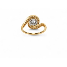 La Valse Éternelle – Bague Tourbillon Diamants Belle Époque 1905-1910